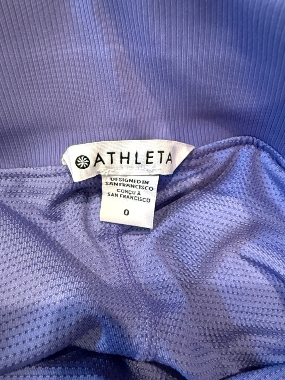 Women’s Athleta Brooklyn Skort size 0 Blue Purple - Picture 4 of 4